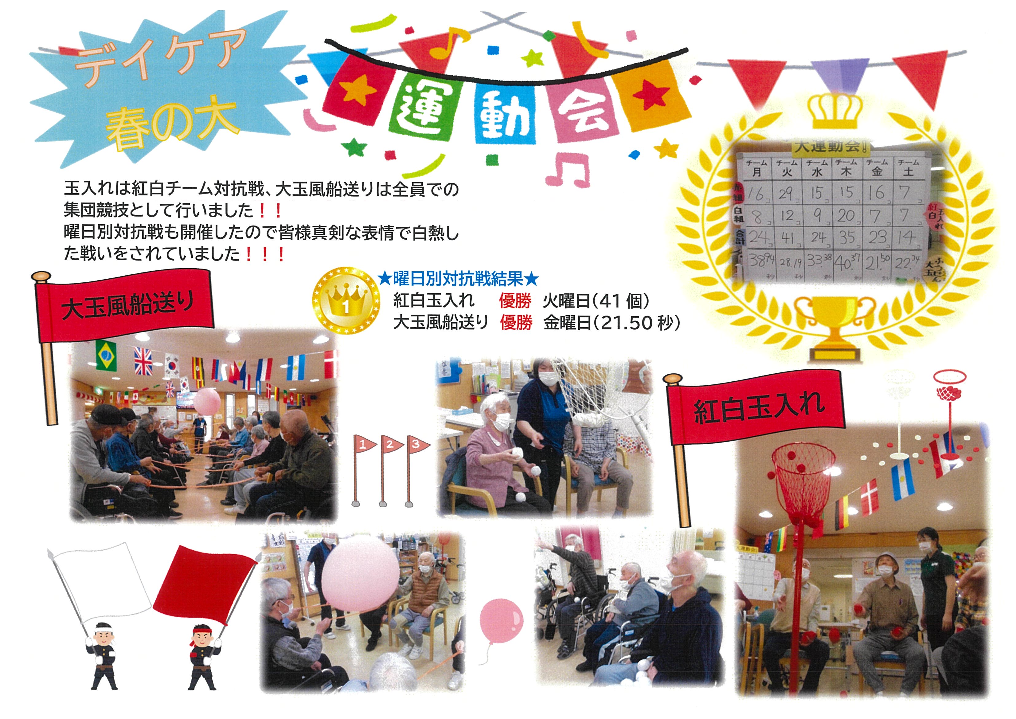 デイケア運動会